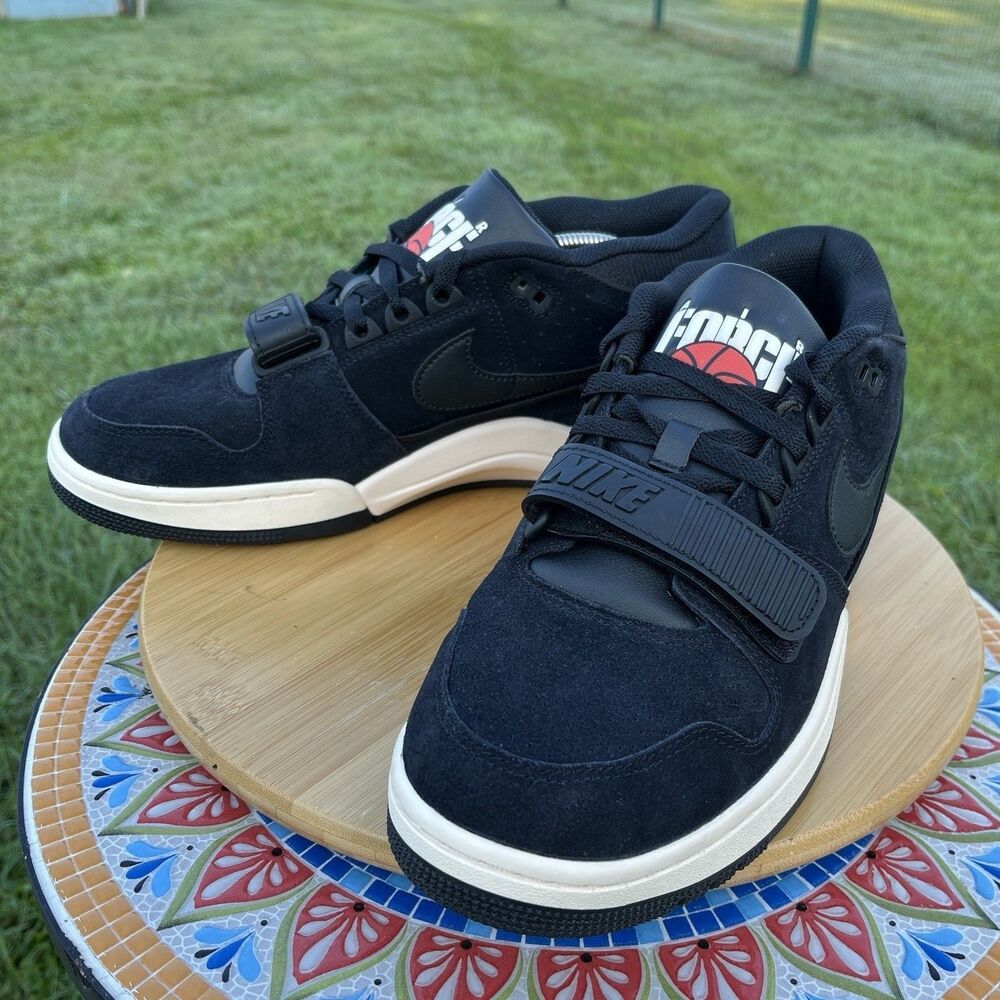 Nike Air Alpha Force 88 Mens Sz 11.5 Black AAF88 FN6594-002 Retro Sneaker Shoes - Picture 2 of 8